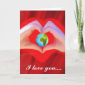 「私は世界のカードの中で何よりも君を愛している」 シーズンカード (正面)