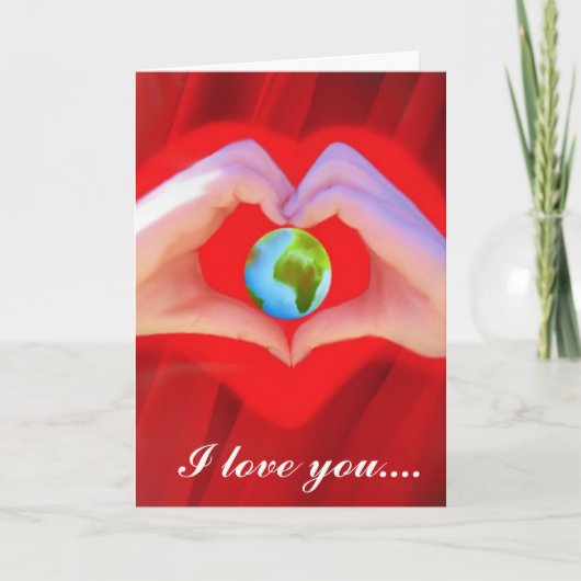 「私は世界のカードの中で何よりも君を愛している」 シーズンカード (正面)