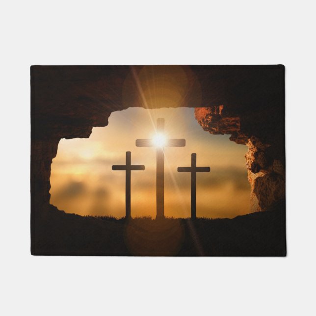 私は世界の光だ ドアマット (正面)