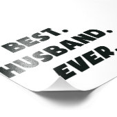 私は世界の夫を今まで最高のも愛している フォトプリント            (角)