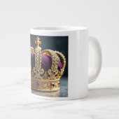 私は世界の巨大なコーヒーマグを支配している ジャンボコーヒーマグカップ (正面右)