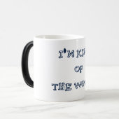 私は世界の王です モーフィングマグカップ (正面左)