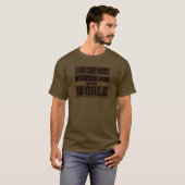 私は世界のintersting人です tシャツ (正面フル)