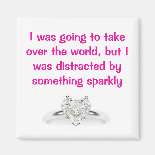 私は世界を引き継ぐつもりだったb... マグネット (正面)