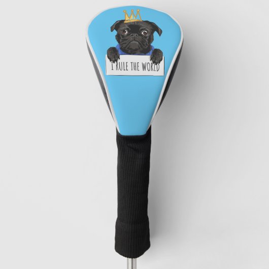 私は世界を支配している ゴルフヘッドカバー (正面)