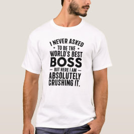 私は世界一になるつもりはなかった Tシャツ