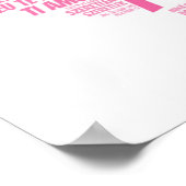 私は世界中であなたの言語が大好きだ ポスター (角)