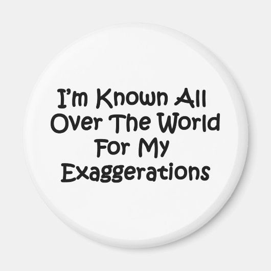 私は世界中で知られている マグネット (正面)