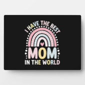 私は世界最高ののボホレインボーに母がいる フォトプラーク (正面)