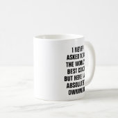 私は世頼界最高のコーチになれない コーヒーマグカップ (正面右)