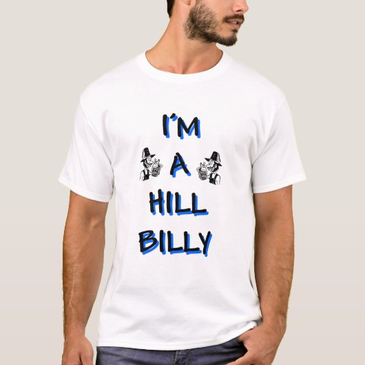 私は丘の上にいる Tシャツ (正面)