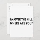 私は丘を越えている。どこにいる？ ポストカード (正面/裏面)