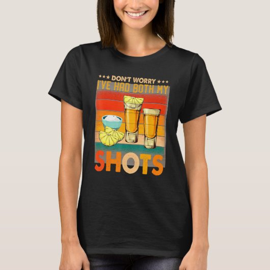 私は両方ともTを撃ったのを心配しない –  Tシャツ (正面)