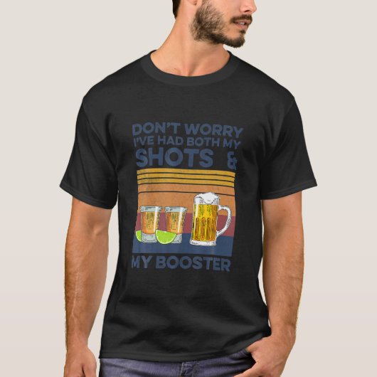 私は両方のショットを持っている心配はない Tシャツ (正面)