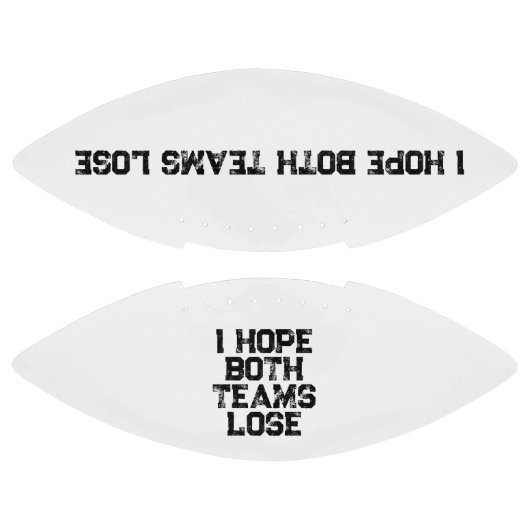 私は両方のチームが負けることを願う – アメッおもしろいクフットボール アメリカンフットボール (パネル)