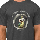 私は中子に見える Tシャツ