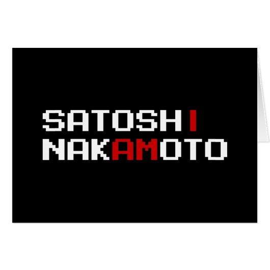 私は中本聡カード (正面横)