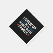 私は中流階級のカマラハリス家で育った スタンダードカクテルナプキン (角)