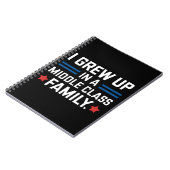 私は中流階級のカマラハリス家で育った ノートブック (左側)