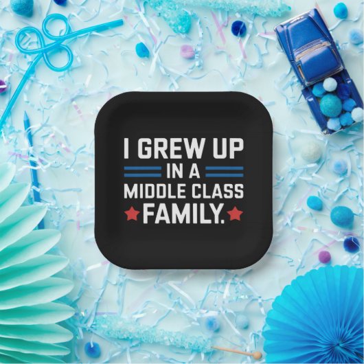 私は中流階級のカマラハリス家で育った ペーパープレート (パーティー)