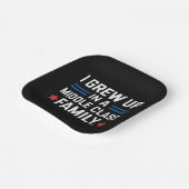 私は中流階級のカマラハリス家で育った ペーパープレート (傾斜あり)