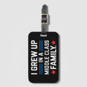 私は中流階級のカマラハリス家で育った ラゲッジタグ (正面縦)