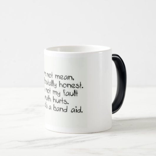 私は中間のコーヒー・マグではないです モーフィングマグカップ (正面右)