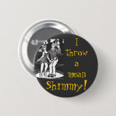 私は中間の異常震動を投げます! 缶バッジ (正面&裏面)