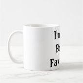私は主任のお気に入りのなマグです コーヒーマグカップ (左)
