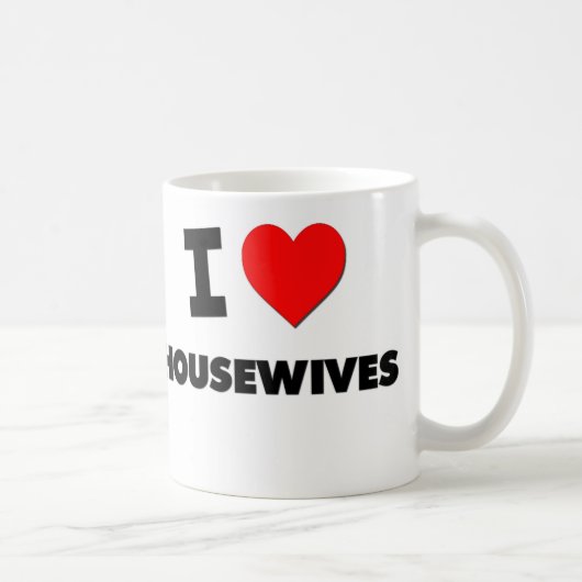私は主婦を愛します コーヒーマグカップ (右)