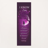 私は主張ヨガマットを知っている – 10 ヨガマット (正面)