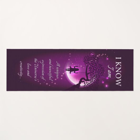 私は主張ヨガマットを知っている – 10 ヨガマット (正面(横))