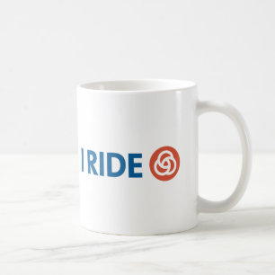 私は乗ります[TRIMET] コーヒーマグカップ