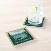 私は乗馬したい ガラスコースター (アングル)