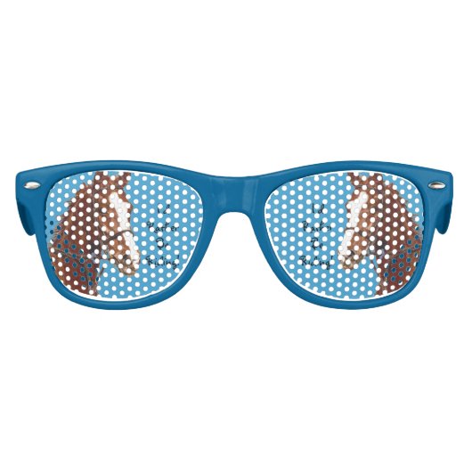 私は乗馬したい キッズサングラス (正面)