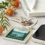 私は乗馬したい キーホルダー (正面右)