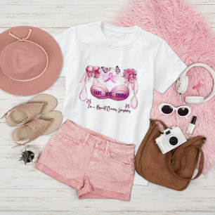 私は乳がん生存者ピンクリボンだ Tシャツ