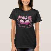 私は乳がん生存者ピンクリボンだ Tシャツ (正面)
