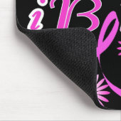 私は乳癌のための治療で信じます マウスパッド (コーナー)