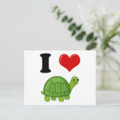 私は亀が大好き ポストカード (スタンド正面)