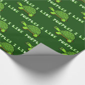 私は亀が好きだ ラッピングペーパー (角)