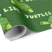 私は亀が好きだ ラッピングペーパー (ロールコーナー)