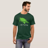 私は亀が好きだ Tシャツ (正面フル)
