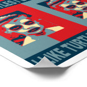 私は亀のポスターが好きだ。 ポスター (角)