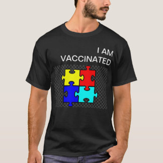 私は予防接種を受けている!!!CDC準拠シャツ:) Tシャツ