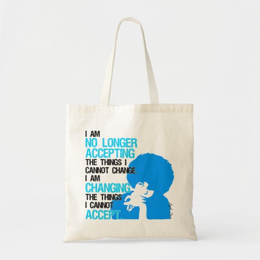 私は事のトートバックを変えています トートバッグ (正面)