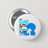 私は事の円形ボタンを変えています 缶バッジ (正面&裏面)