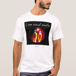 私は事実上の人々に会います Tシャツ