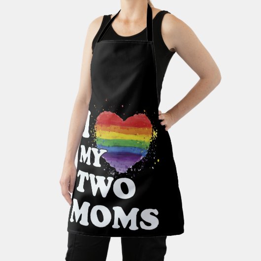 私は二人のママがレズビアン大好き エプロン (インサイチュ)