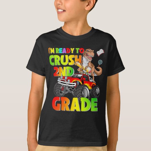 私は二等恐竜を粉砕する準備ができている Tシャツ (正面)